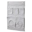 IKEA - LEN, hanging organizer, dotted-light gray, 45x64 cm