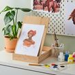 IKEA - SOLFAGEL, easel and accessories set, multicolour