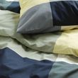 IKEA - BRUNKRISSLA, single duvet cover sets, green-multicolor, 150x200/50x60 cm