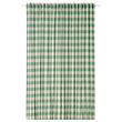 IKEA - GLANSHAGTORN, sheer curtains, green white-black, 300x300 cm