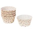 IKEA - VINTERFINT, muffin paper, floral patterned-beige