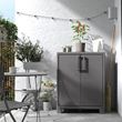 IKEA - RUNMARÖ, cabinet with door, dark grey, 80x44x100 cm