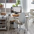 IKEA - TROTTEN, desk, white, 120x70 cm