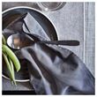 IKEA - SVARTSENAP, cloth napkin, dark grey, 35x35 cm