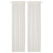 IKEA - HALLEBRACKA, sheer curtains, 1 pair, white, 145x300 cm