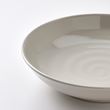 IKEA - SANDSKADDA, deep plate set, light grey/beige, 21 cm