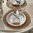 IKEA - SANDSKADDA, plate set, light grey/beige, 26 cm