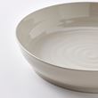 IKEA - SANDSKADDA, ceramic serving bowl, light grey/beige, 34 cm