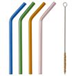 IKEA - BLAKAXA, glass straw, mixed colours