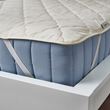 IKEA - RADHUSVIN, single size mattress protector, off white, 90x200 cm
