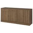 IKEA - TONSTAD, console, oak veneer-brown, 202x90 cm
