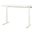 IKEA - MITTZON, height adjustable desk, white, 160x80 cm