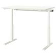 IKEA - MITTZON, height adjustable desk, white, 140x80 cm