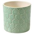 IKEA - CHIAFRÖN, stoneware plant pot, green, 9 cm