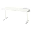 IKEA - MITTZON, height adjustable desk, white, 140x60 cm