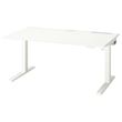 IKEA - MITTZON, height adjustable desk, white, 140x80 cm