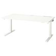 IKEA - MITTZON, height adjustable desk, white, 160x80 cm