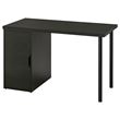 IKEA - ALEX, desk, black-brown/black, 120x60 cm