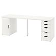 IKEA - ALEX, desk, white, 200x60 cm