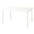 IKEA - MITTZON, desk, white, 140x108 cm