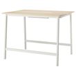 IKEA - MITTZON, desk, birch veneer-white, 140x108 cm