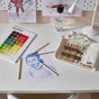 IKEA - SOLFAGEL, drawing set, multicolour