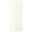 IKEA - FARVIK, panels for sliding door frame, glass white, 100x236 cm