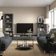 IKEA - BESTA, tv ünitesi, koyu gri, 300x42x193 cm