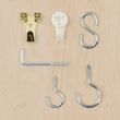 IKEA - TRIXIG, hook and hanger set