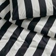 IKEA - SLANHÖSTMAL, single duvet cover sets, black-white, 150x200/50x60 cm
