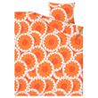 IKEA - KRANSMALVA, single duvet cover sets, orange, 150x200/50x60 cm