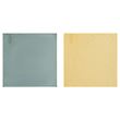 IKEA - PEPPRIG, microfiber cloth, green-yellow, 28x28 cm