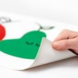 IKEA - GRÖNFINK, children placemat, red-green, 30x40 cm