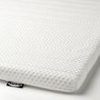 IKEA - NISSEHOLM, double mattress pad, white, 160x200 cm