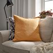 IKEA - LAGERPOPPEL, cushion cover, yellow-beige, 50x50 cm