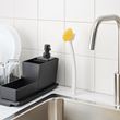 IKEA - RINNIG, dish-washing brush, bright yellow-off-white, 29 cm