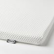 IKEA - NORDBERGET, double mattress pad, white, 160x200 cm
