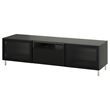 IKEA - BESTA, tv bench, dark grey, 180x42x48 cm