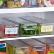 IKEA - KLIPPKAKTUS, storage box for fridge, transparent, 32x10x8 cm