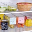 IKEA - KLIPPKAKTUS, storage box for fridge, transparent, 32x10x15 cm