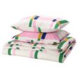 IKEA - SYRABLADMAL, double quilt cover and 2 pillowcases, multicolour, 240x220/50x60 cm