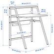 IKEA - MITTPLAN, desk, white, 80x60 cm
