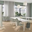 IKEA - MITTZON, desk, white, 140x68 cm