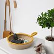 IKEA - MAVINN, basket set, yellow-jute, 26x6 cm / 19x4 cm