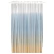 IKEA - GLASÖRT, sheer curtains, beige/blue, 300x300 cm