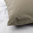 IKEA - ULLVIDE, pillowcase, grey/beige, 50x60 cm