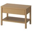 IKEA - TONSTAD, side table, oak veneer, 64x40 cm