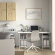 IKEA - LAGKAPTEN/SPAND, desk, white, 140x60 cm