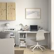 IKEA - LAGKAPTEN/SPAND, desk, white, 140x60 cm