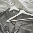 IKEA - BUMERANG, clothes hanger, white